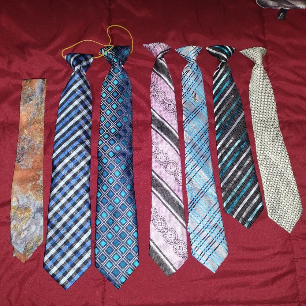 Bundle of Seven Kid's Ties